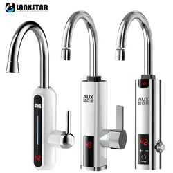 Electric Water Faucet Instant Water Heater Kitchen Hot Faucet Heater 220V Heating Faucet Instantaneous Heaters 3400W/3000W