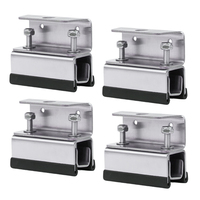 4pcs Roof Rack Mount Kit For PROMASTER For Boxer For DUCATO For JUMPER Van Roof Rack RVs Photovoltaic Brackets Accessories