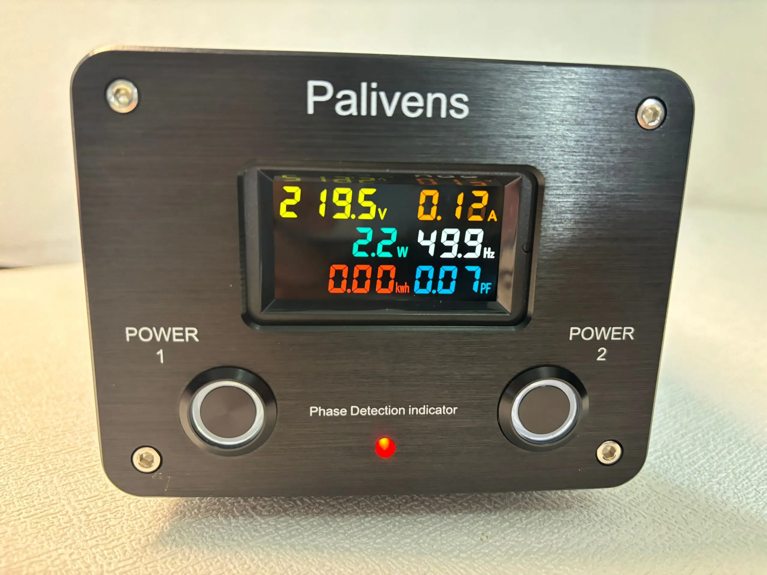 

Palivens P20 3000W 15A Audio AC Power Filter Power Socket LED Digital Display Audio Noise Filter Lightning Protection