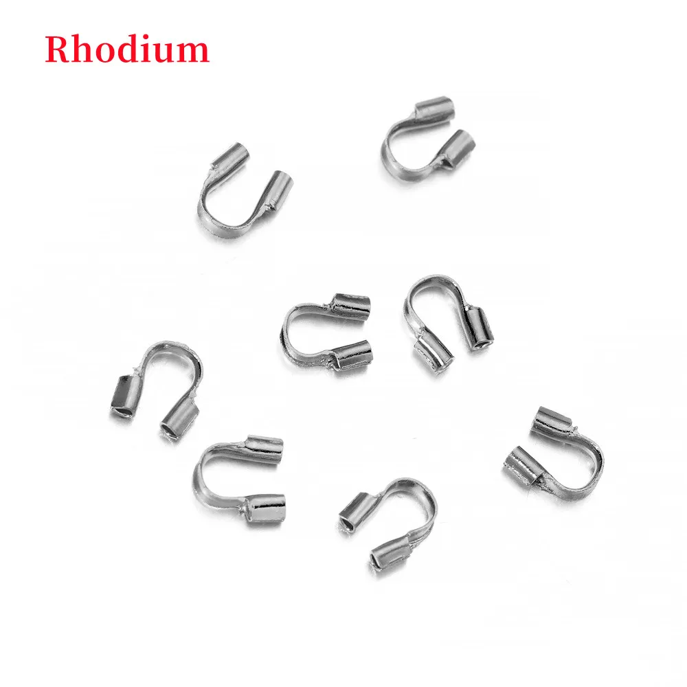 Wire Protectors for Jewellery Making, 4.5x4mm