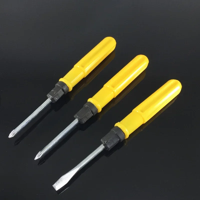 Slotted / Phillips Dual-purpose Double-head Detachable Screwdriver Combination Mini Miniature Rod Diameter 3/5/6mm Screwdriver