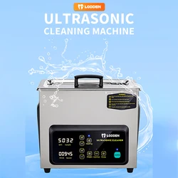 Dental Ultrasonic Cleaning Machine 360° Full Coverage One Button Automatic Dual-acoustic Wave Deoxygenation Ultrasonic Cleaner