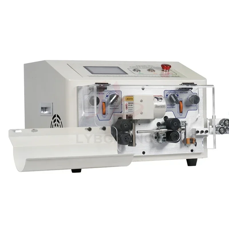 Peeling Stripping Cutting Machine SWT-608-EN/ES 4 Wheels Drive Computer Automatic Wire Cables Strip Stripper Device 0.1 To 8mm2
