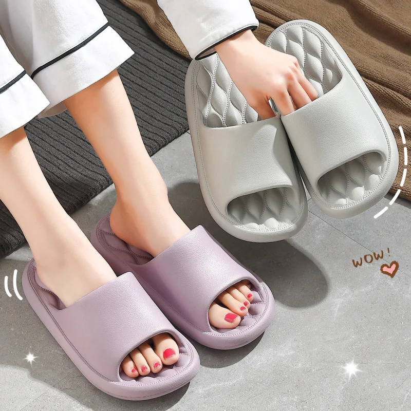 Eva Slippers Men's Summer Wholesale Large Size Bathroom Non-slip Couple Home Ladies Sandals