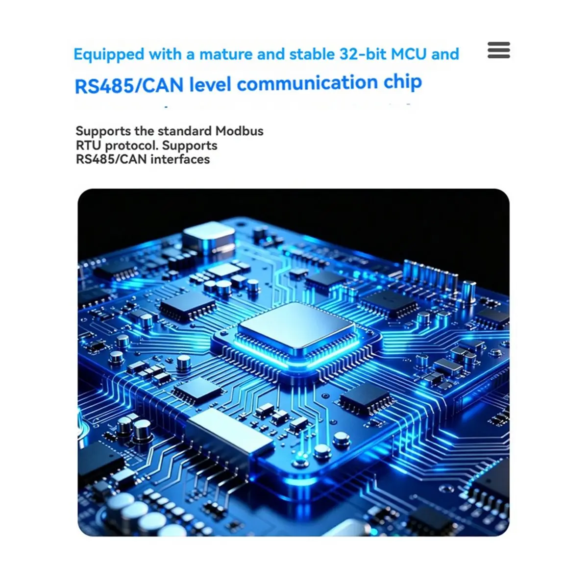 RS485/CAN 2-CH Relay Module Supports Modbus RTU Protocol 2-in 2-Out DC7-48V