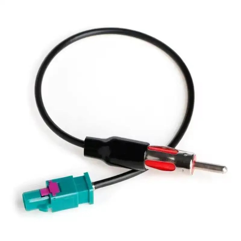 U90C Durable FM AM Antenna Car Audio Converter Car Truck Player Stereo Antenna Adapter Male Aerial Plug Radio Converter Cable