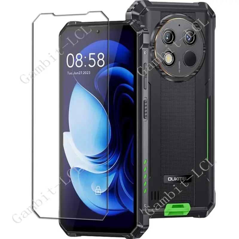 9H HD vetro temperato originale per Oukitel WP28 6.52 "OukitelWP28 WP 28 pellicola protettiva per la protezione dello schermo