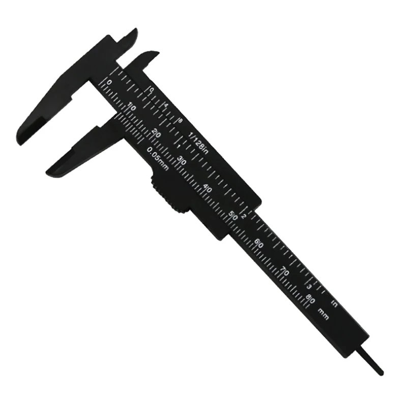 Eyebrow Positioning Ruler Tattoo Eyebrow Ruler Score Ruler Draw Eyebrow Measurement Eyebrow Ruler Plastic Vernier Caliper 80mm