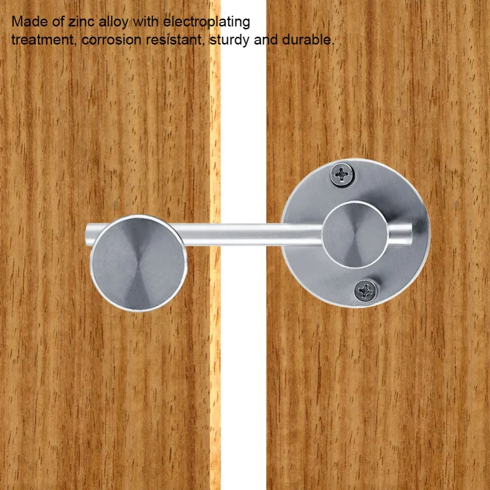 Commercial Stainless Steel Indicator Lock Silver Indicator Vacant Engaged Lock Door Indicator Lock Commercial