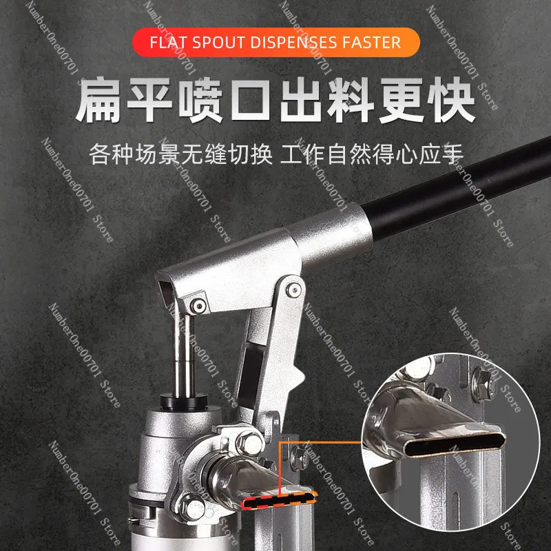 

Manual feeding pump stainless steel suction device for indoor and outdoor use