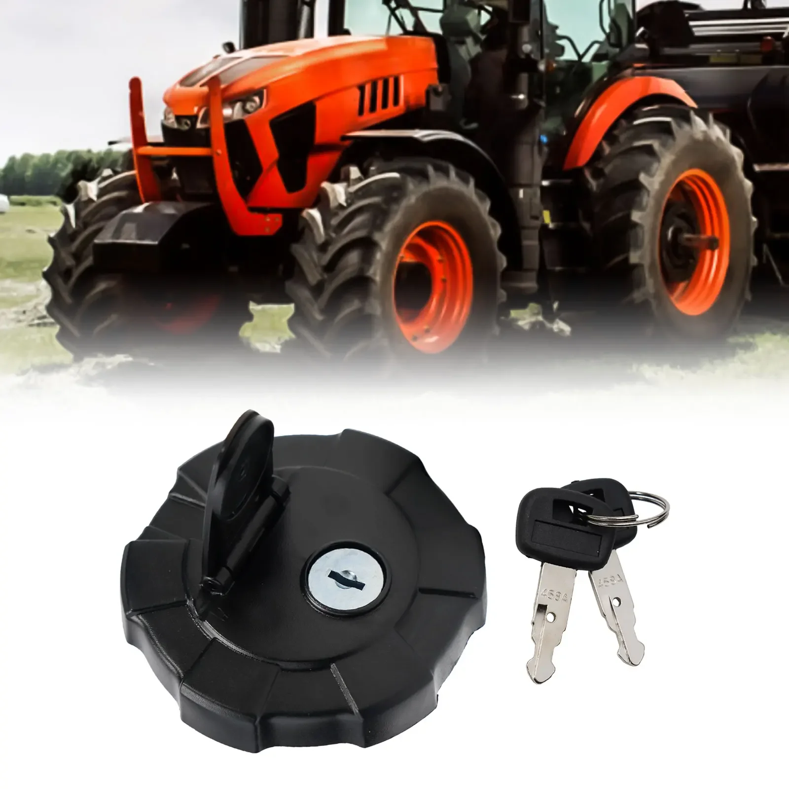 For Kubota Excavator Fuel Tank Cap Locking Fuel Cap 41151122 Accessories Replacement Vehicle With Key Brand New