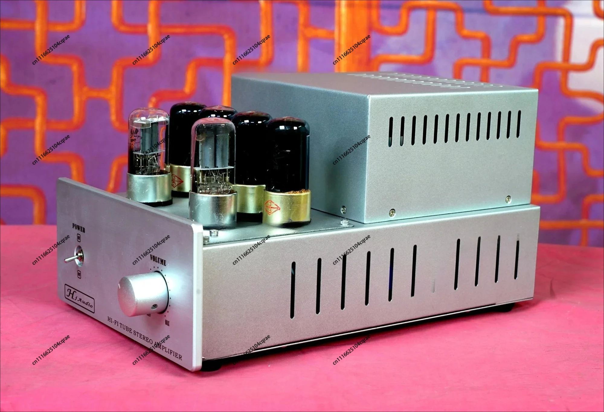 NEWest ST-6P6P 6N9P+6P6P push-pull tube amplifier DIY kit, output power: 12W×2, frequency response: 28HZ-20KHZ, Input mode: RCA