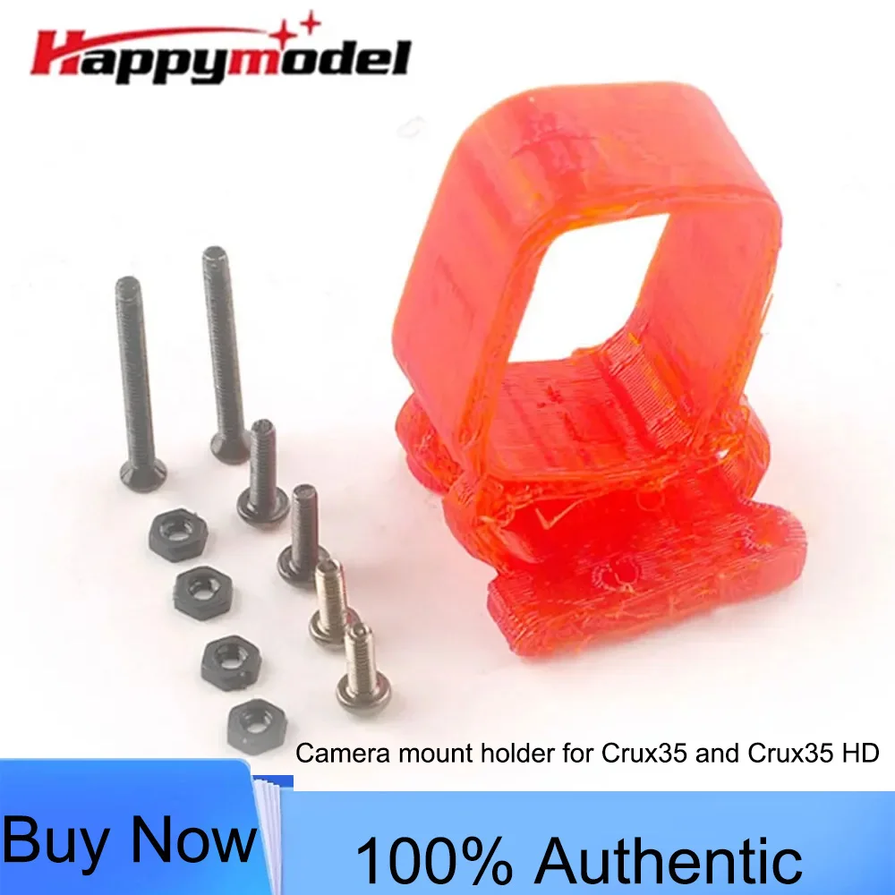 

HappyModel Crux35 Crux35HD Micro Freestyle Drone Replacement 3D Printed TPU Camera Mount Holder for Insta360 Go2 Caddx Peanut