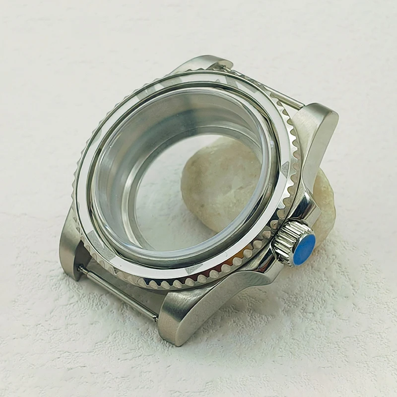 40MM SUB Men's watches metal case Fits 20mm strap Watch NH35 NH36 7S26 4R Automatic Movement Men's Diving Meter Retrofit Parts