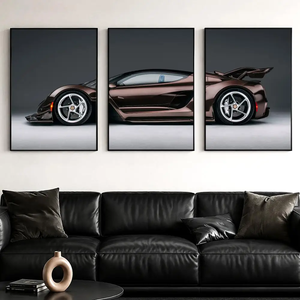 21C S-Spyder Side Profile Painting Calligraphy Canvas Wall Art Poster Set for Bedroom Living Room Home Decor Prints Gift