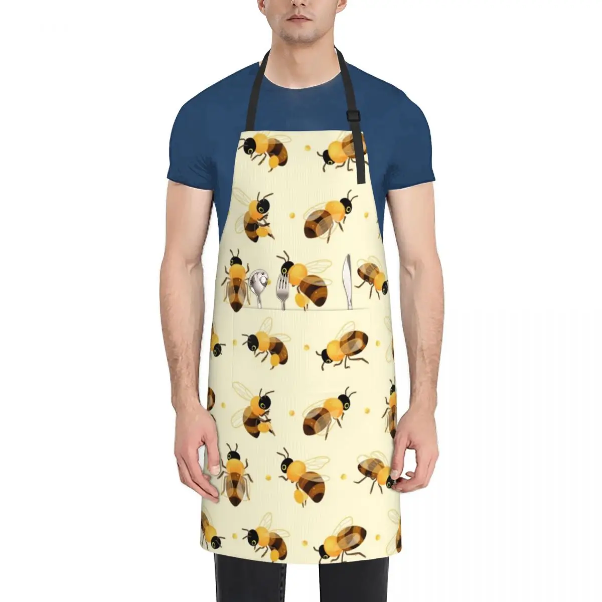 

Honey bees Apron work gowns for women cleaning For Girl Apron