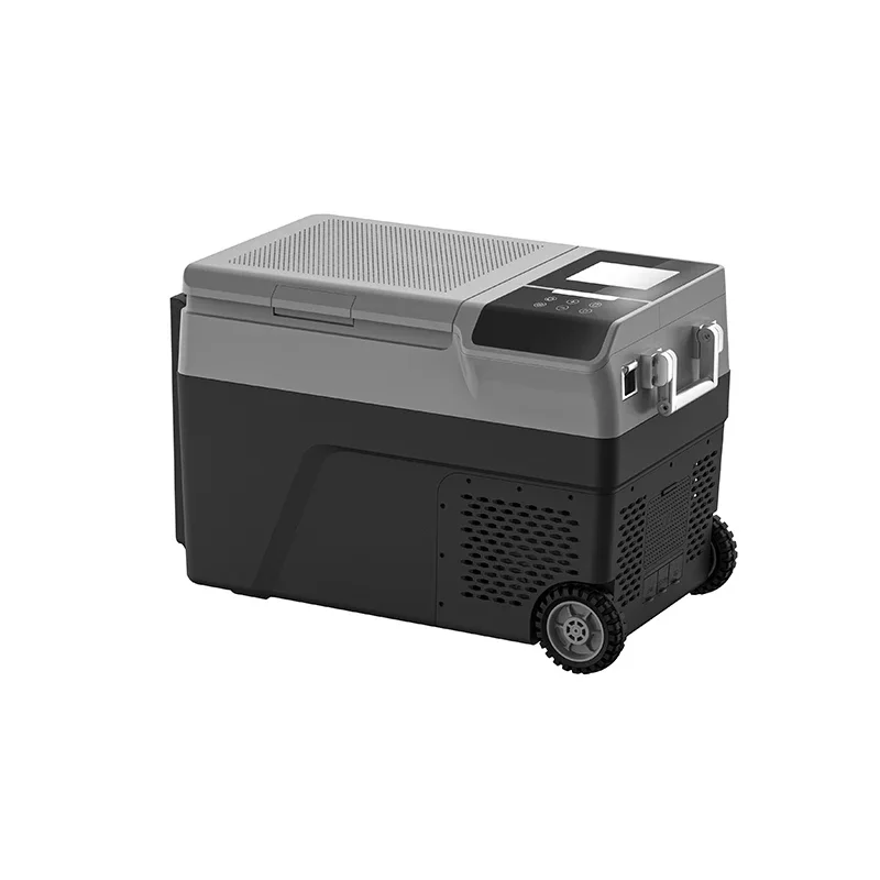 New Design Camping Travel Compressor Ice Maker Car Fridge  DC 12/24V and  AC 220V/240V Car Refrigerator Freezer