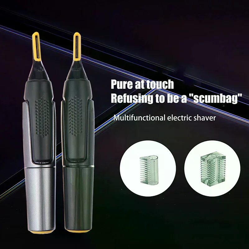 Thin Precision Trimmer Electric Nose Hair Trimmer Mini Portable Ear Trimmer For Men Nose Hair Shaver Waterproof Safe Clean Ultra