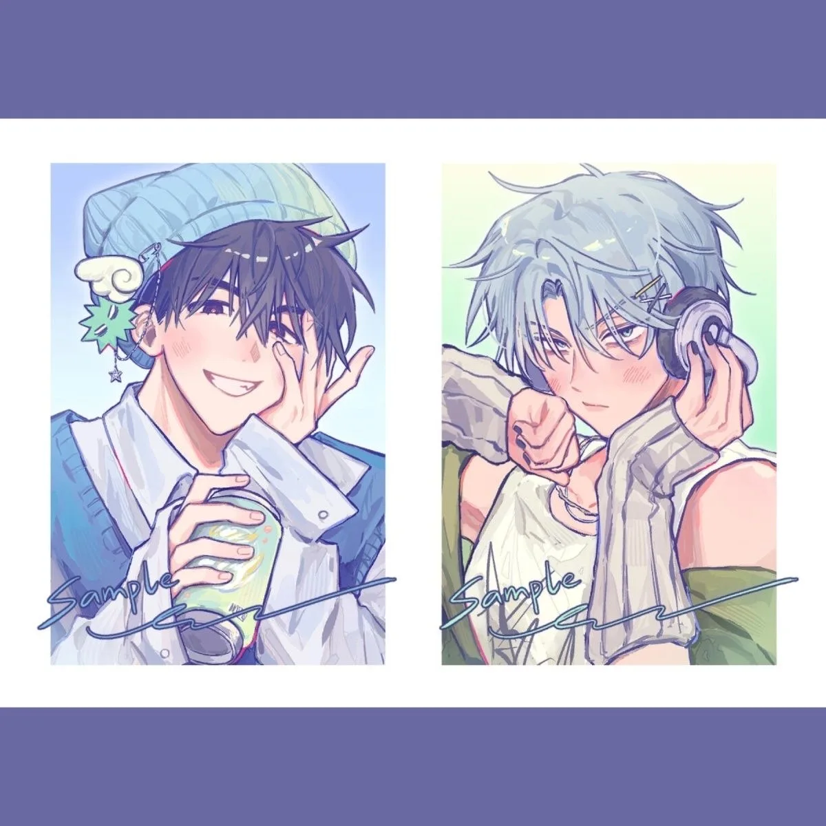 Новый продукт, хит продаж, дешевый домашний вариант, инопланетянная форма, тот же стиль, сценическая периферия, 3-дюймовая маленькая открытка «сделай сам», высокое косметическое аниме