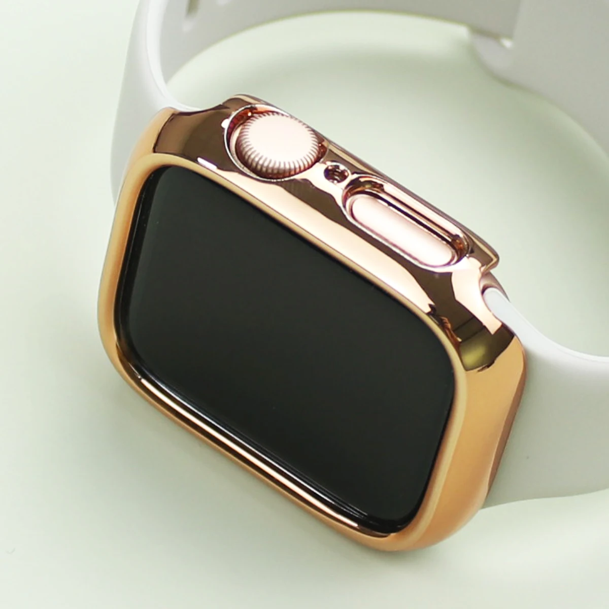 

Protective Cover for Apple Watch Case 45mm 41mm 40mm 44mm Hard PC Bumper fit iWatch Series SE 9 8 7 6 5 No Glass Plating Case