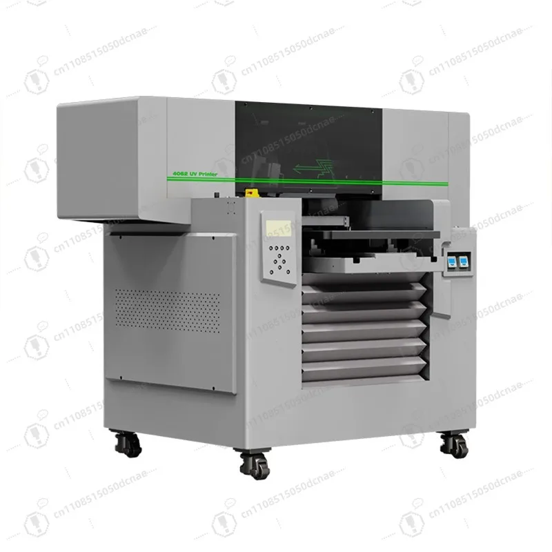 High Drop Visual Positioning Small Flatbed UV Printer for Metal Sign Phone Case Silicone Strap Glass Bottle Can Logo