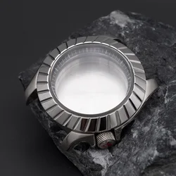 41MM Watch Case  SKX007/SRPD Black Gold Silver Case  300M Waterproof  Fit 7S26 NH35 NH36 4R35 4R36 Movement Stainless Steel Case