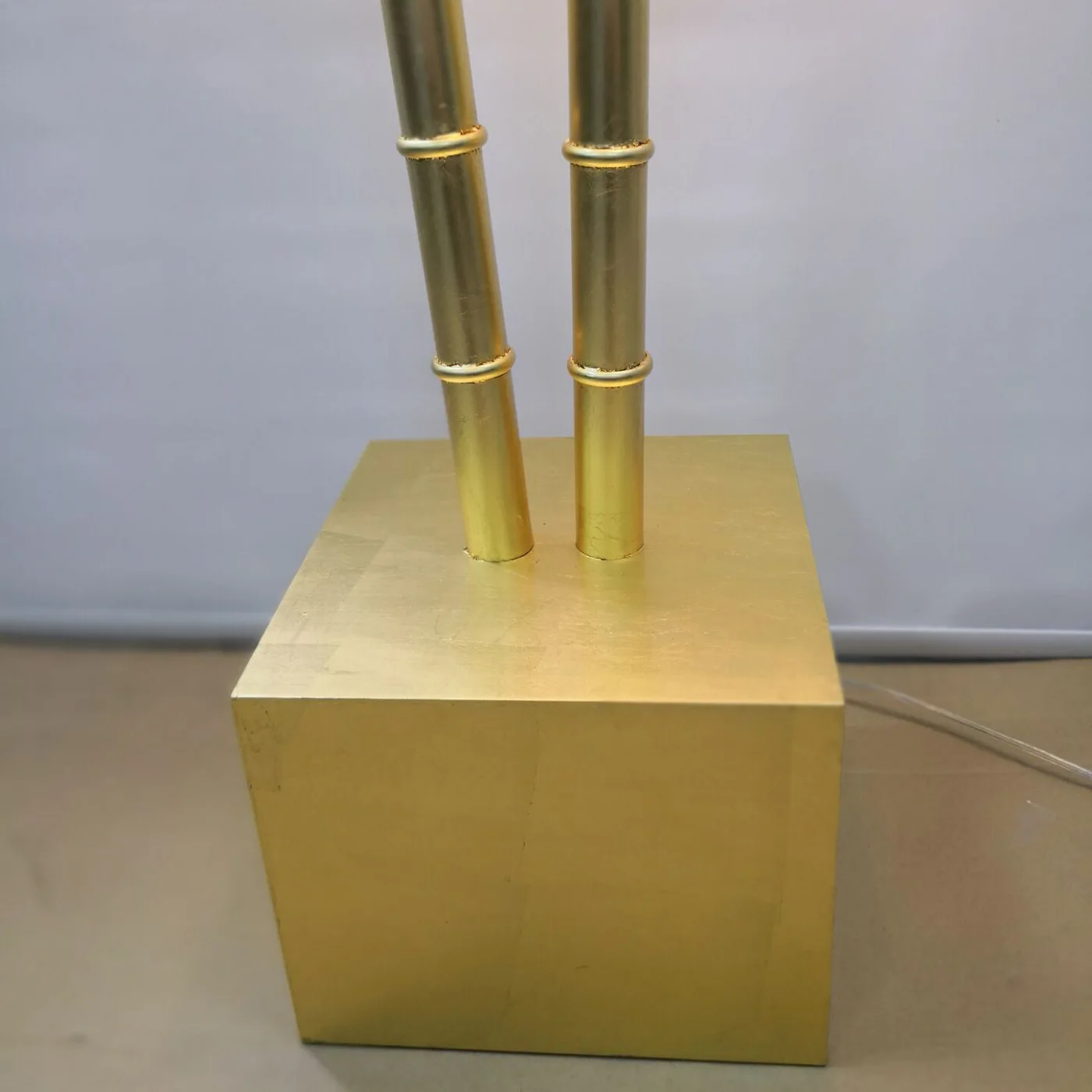 Postmodern Coconut Tree Luxury Sales Office Model Room Lobby Floor Lamp