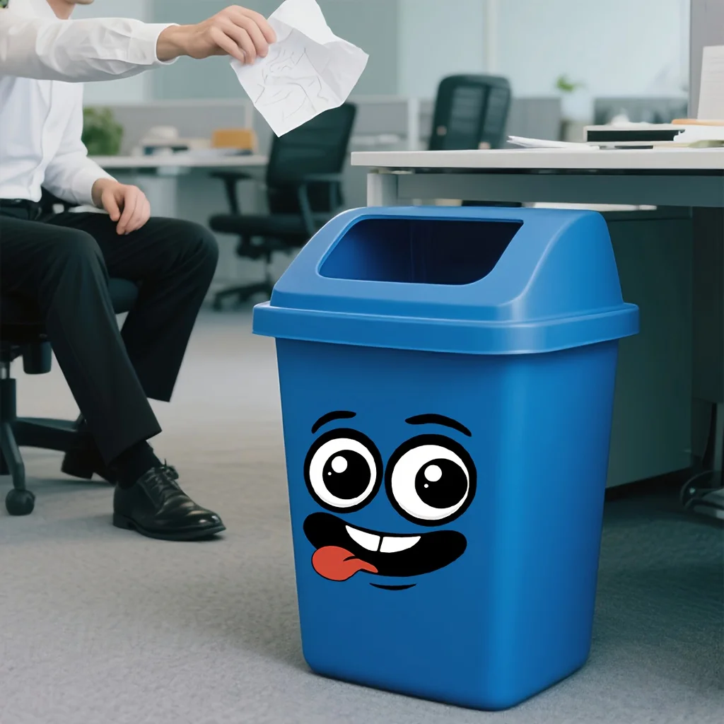 4 ملصقات كرتونية ذاتية اللصق من مادة PVC، ملصقات تعبيرات الهالوين المضحكة، ديكور منزلي لامع، ديكور حفلات عيد الميلاد، مناسبة للثلاجات، علب القمامة، وغرف النوم، يمكن استخدامها في الداخل والخارج