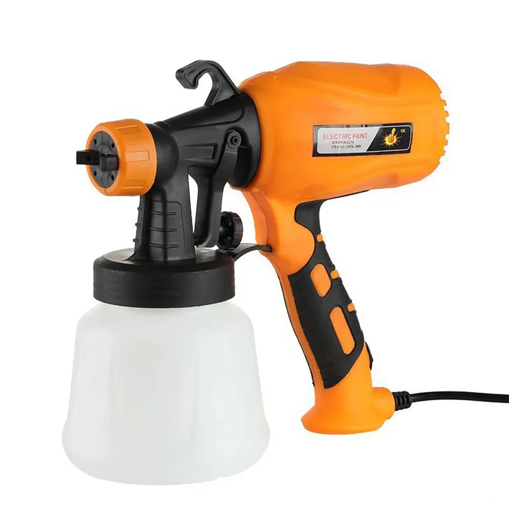 

900ml Sprayer 550W Paint Sprayer DIY Projects Heat Dissipation Air Inlet Nozzle Float Adjustment Switch