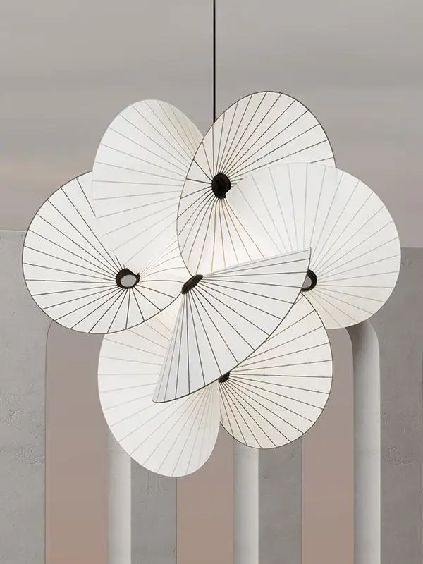 Modern Trumpet Flower Ceiling Chandeliers Simple Retro Style Living Dining Room Pendant Lamp Home Decor Hanging Light Luster