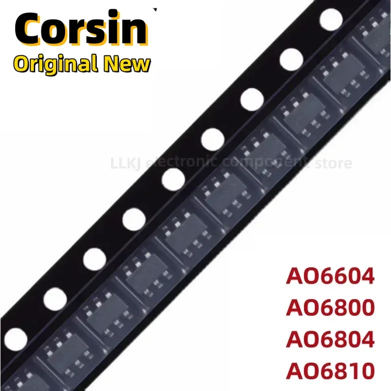 1 stks AO6800 6804 6604L 6810 EEN SOT23-6 Chipset/