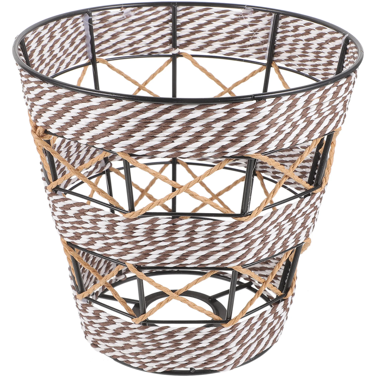 

Rope Woven Lampshade For Ceiling Lamp Natural Rustic Style Pendant Light Cover Modern Indoor Lighting Decor Accessory