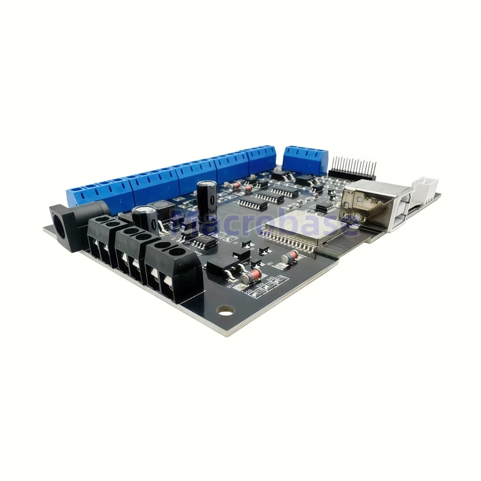 cnc controller 6 axis breakout board 32bit GRBL ESP32 wifi control