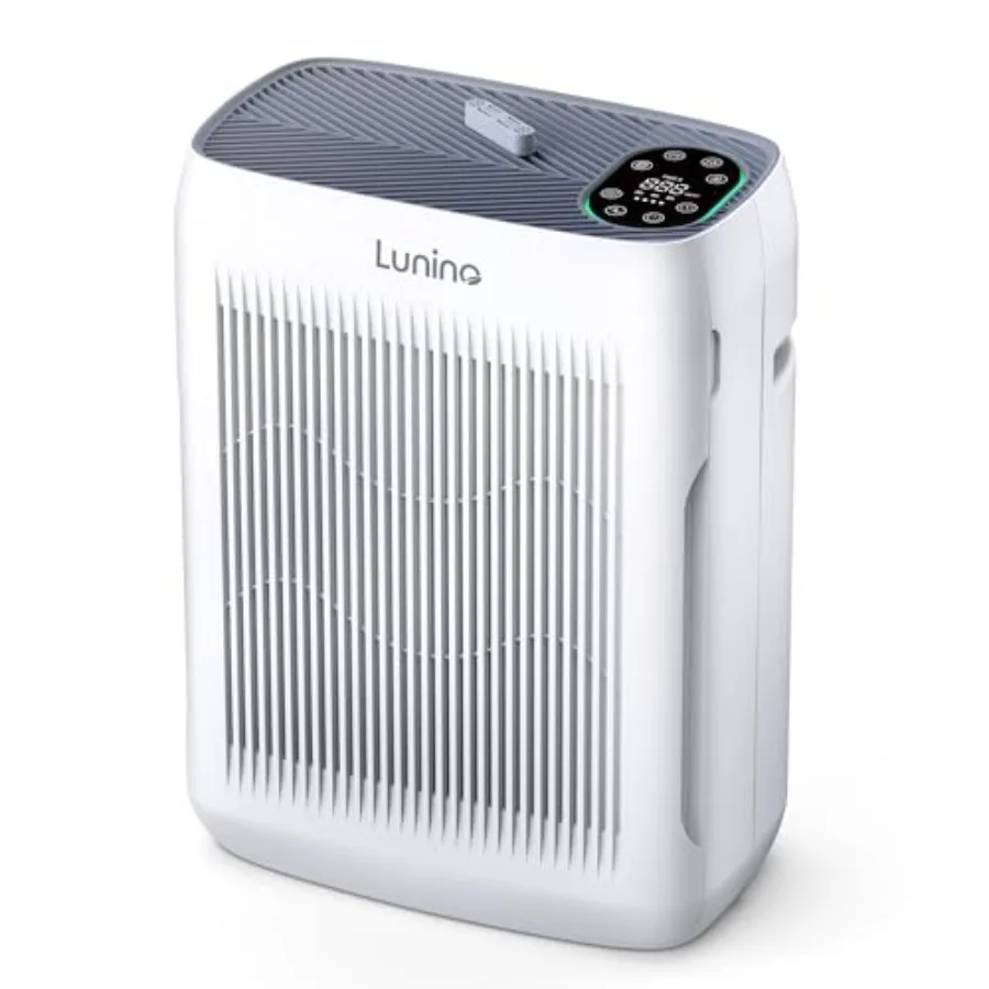 

Air Purifiers for Home Large Room up to 3000 Ft: H13 HEPA Washable Filter Auto Pet Mode 4 Fan Speeds Aromatherapy White Allergi