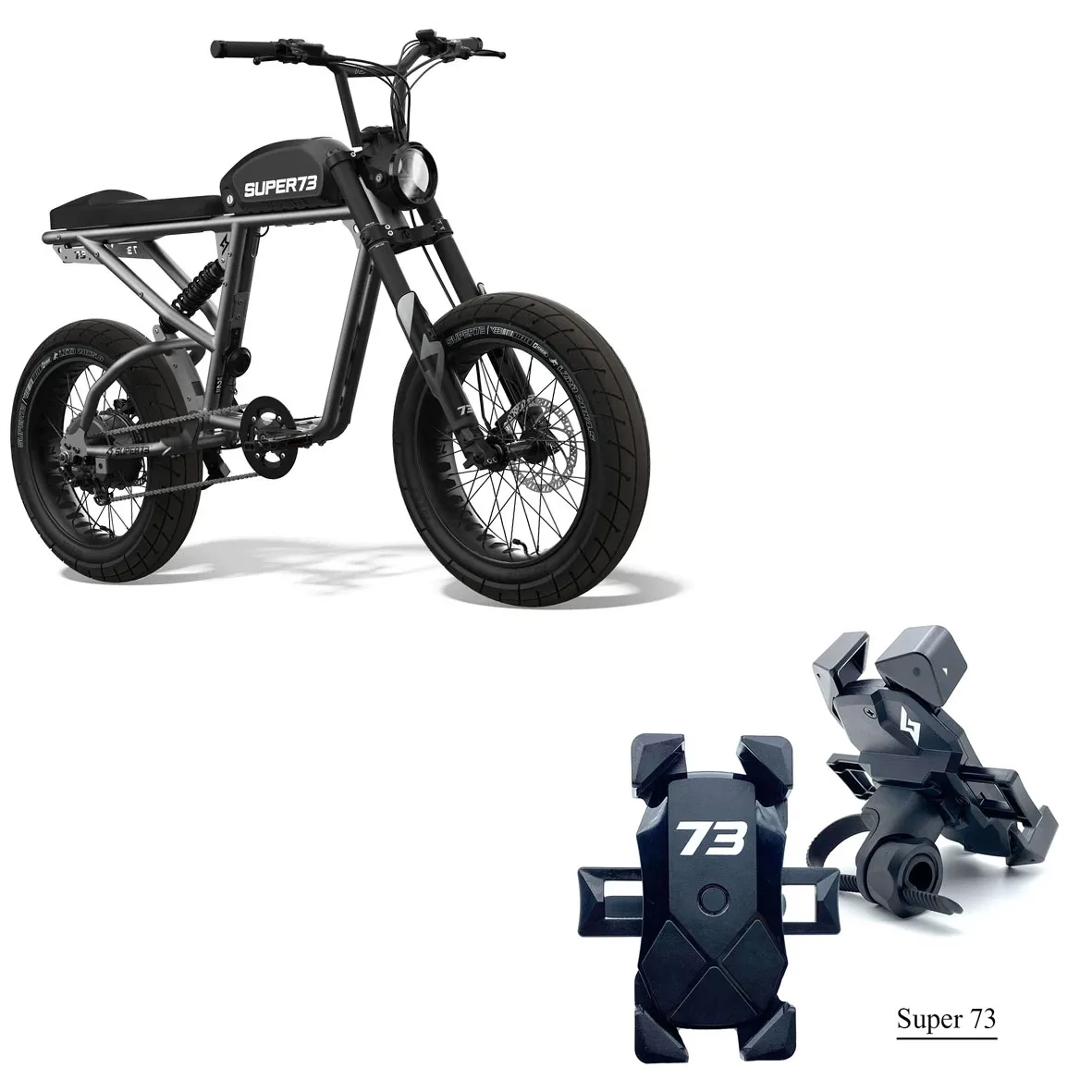 New Fit Super 73 Phone Holder USB Navigation Holder For Super 73 RX ZX S1 S2 SUPER73 Full Range Available