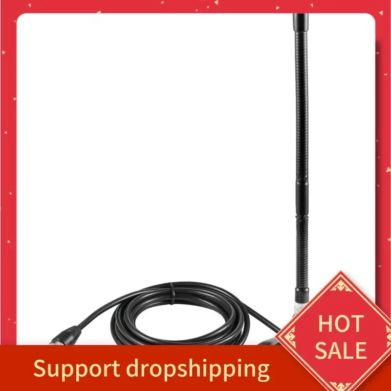 

B44C CB Radio Antenna Kit 27Mhz Heavy Base Station Soft Whip Long Range For Car Truck Mobile Handheld CB Radio Scanner