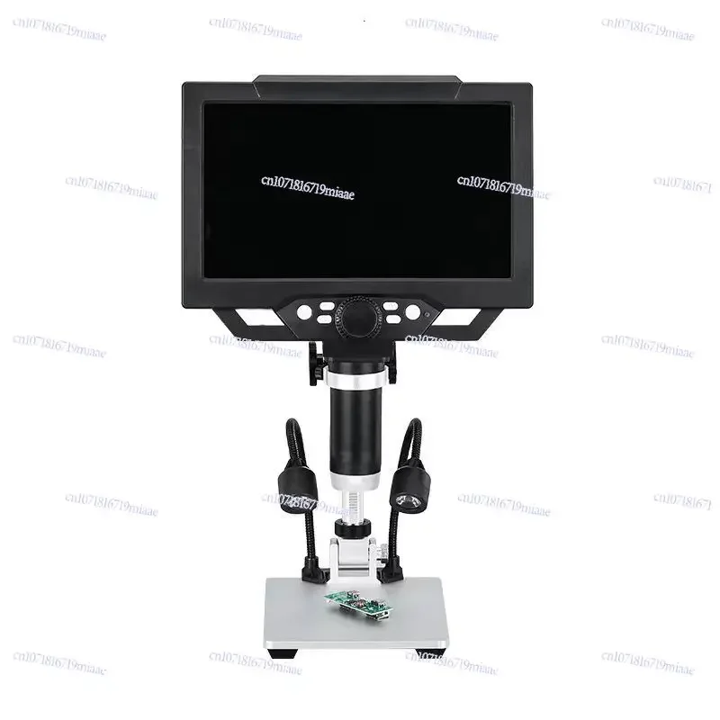 9 Inch High Definition Screen Digital Electron Microscope 1600 Times Magnifying Glass Identification Antique Coins PCB Soldering