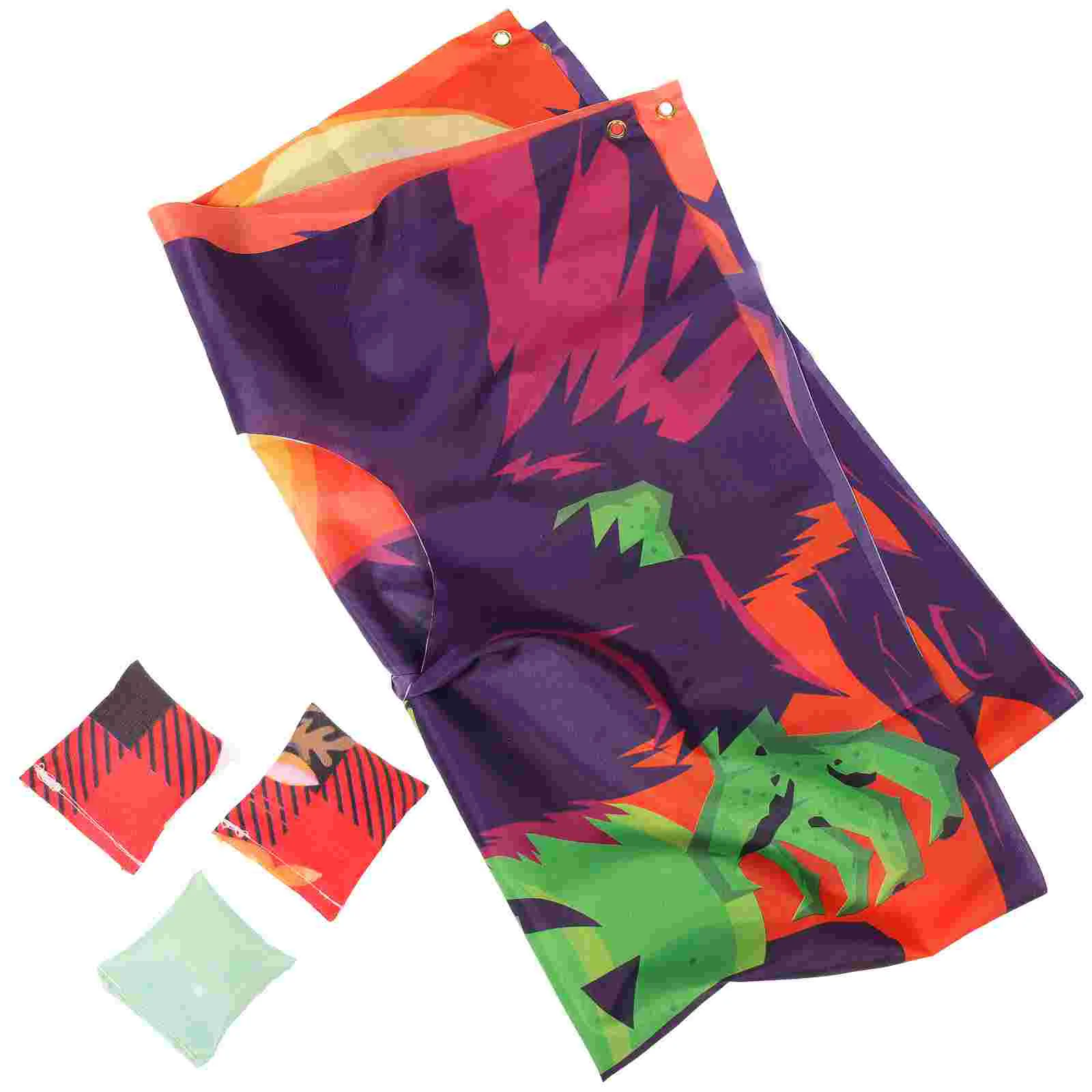 Halloween Beanbag Flag Ghost Festival Outdoor Parent-child Game Props Courtyard Beach Toys Indoor Toss Banner