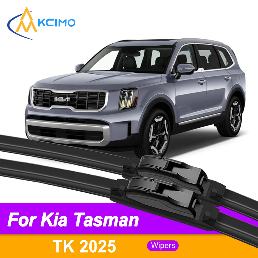 

Kcimo Front Windshield Wiper Blades For Kia Tasman TK 2025 Windscreen Window Car Accessories