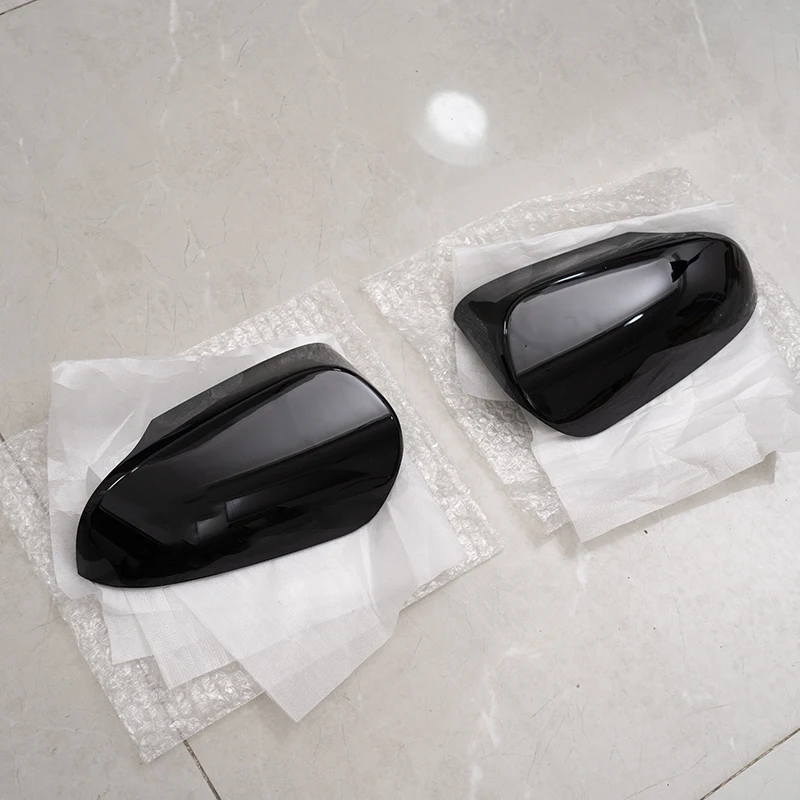 Rearview Mirror Cover Caps Fit For Toyota Yaris 2012-2020 Side Wing Rear view Covers Shell Cap Housing