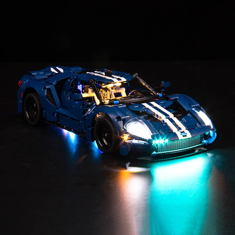 Vonado LED Lights For 2022 Ford GT 42154 Lighting DIY Toys (Not ​Include the Model)