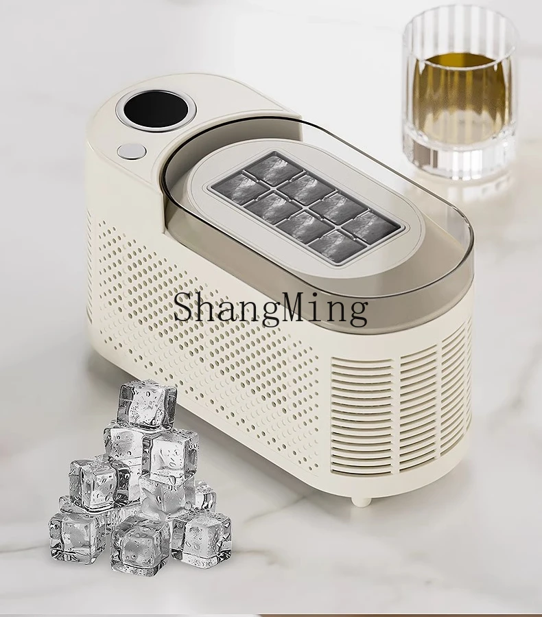 ZYY مركبة تجارية مكتب قالب الثلج صانع مكعبات الثلج الصلبة المنزلية الصغيرة