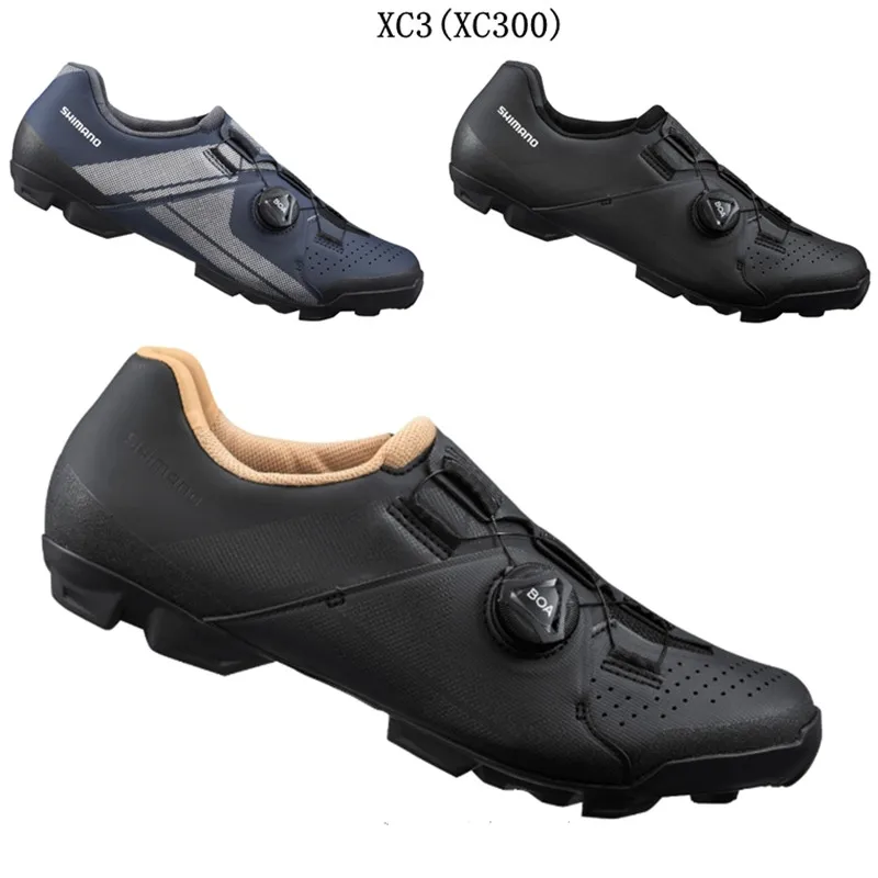 Nuevo Shimano hombres o mujeres SH XC3 XC300 MTB Enduro zapatos zapatillas SH XC3 (XC300) MTB Lock zapatos XC3 ciclismo grava zapatos