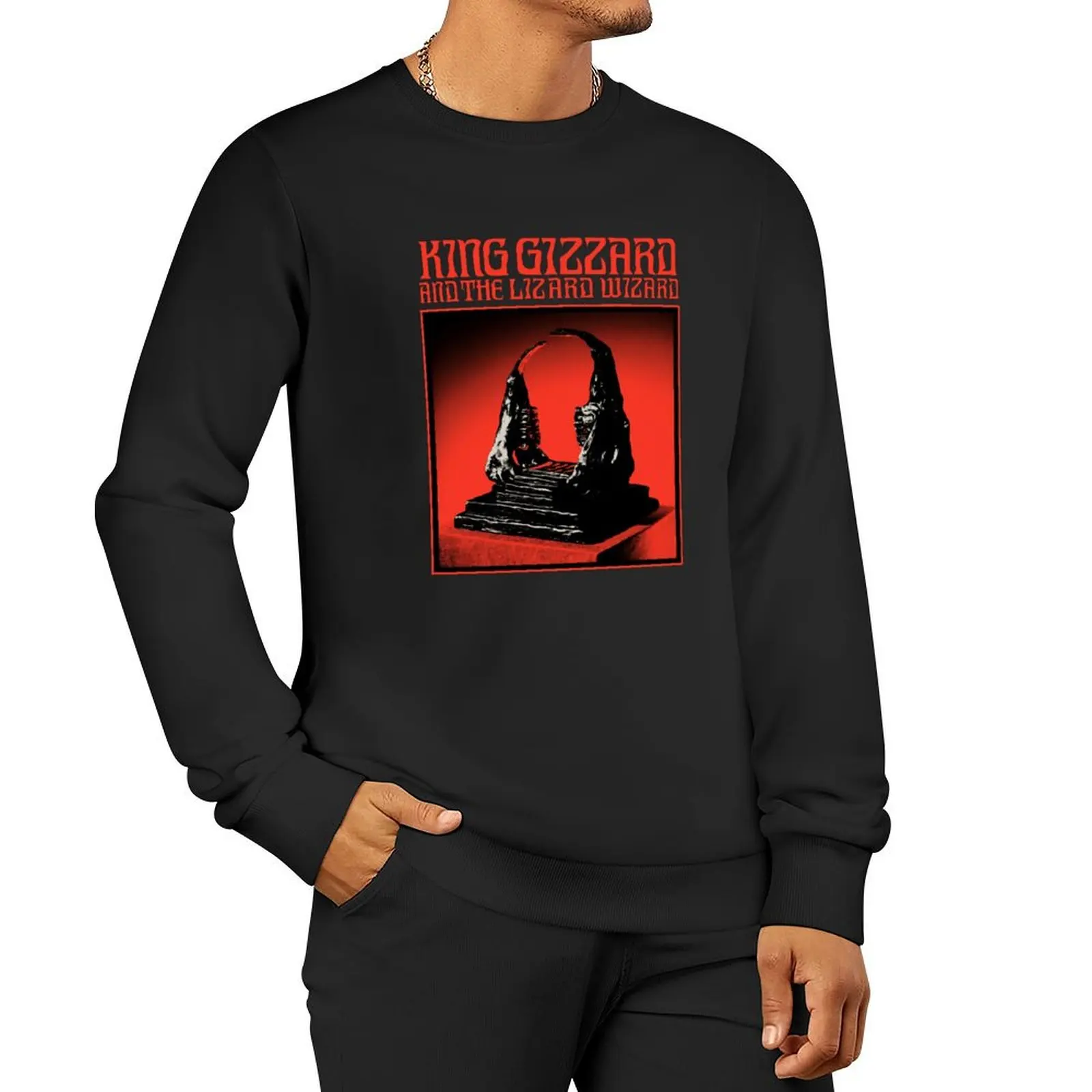 KGTLW - ITRN World Tour Sweatshirt japanese style mens designer clothes winter clothes aesthetic sweatshirts