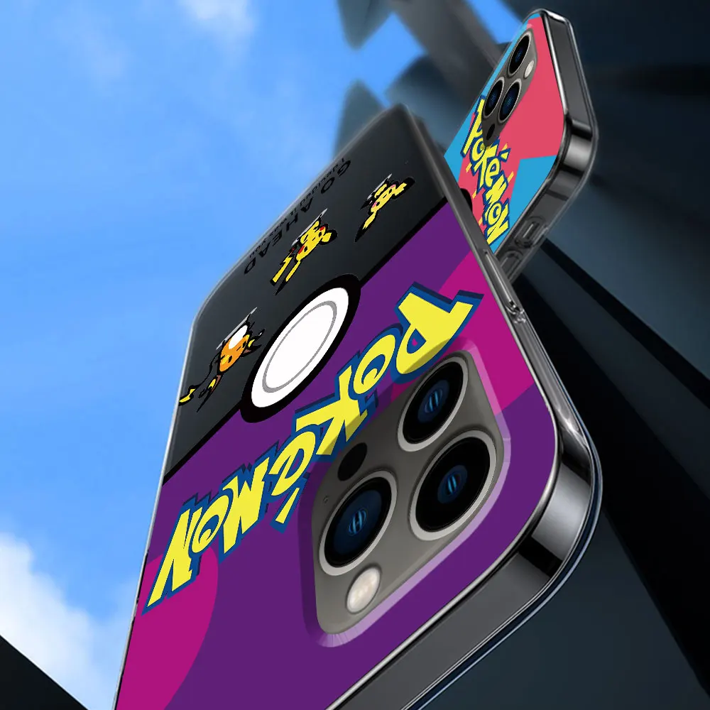 capa-de-telefone-transparente-tpu-para-iphone-17-air-14-12-15-pro-7-8-plus-13-mini-xr-x-xs-max-se-2022-2020-com-tema-de-anime-pokemon