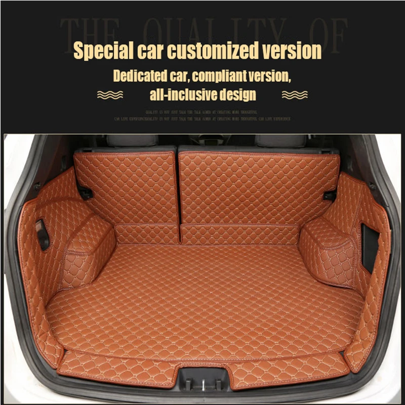 Customized car trunk mat For Peugeot All 206 207 207CC 301 307 308CC 308SW Non-slip and easy-to-clean Car Accessory