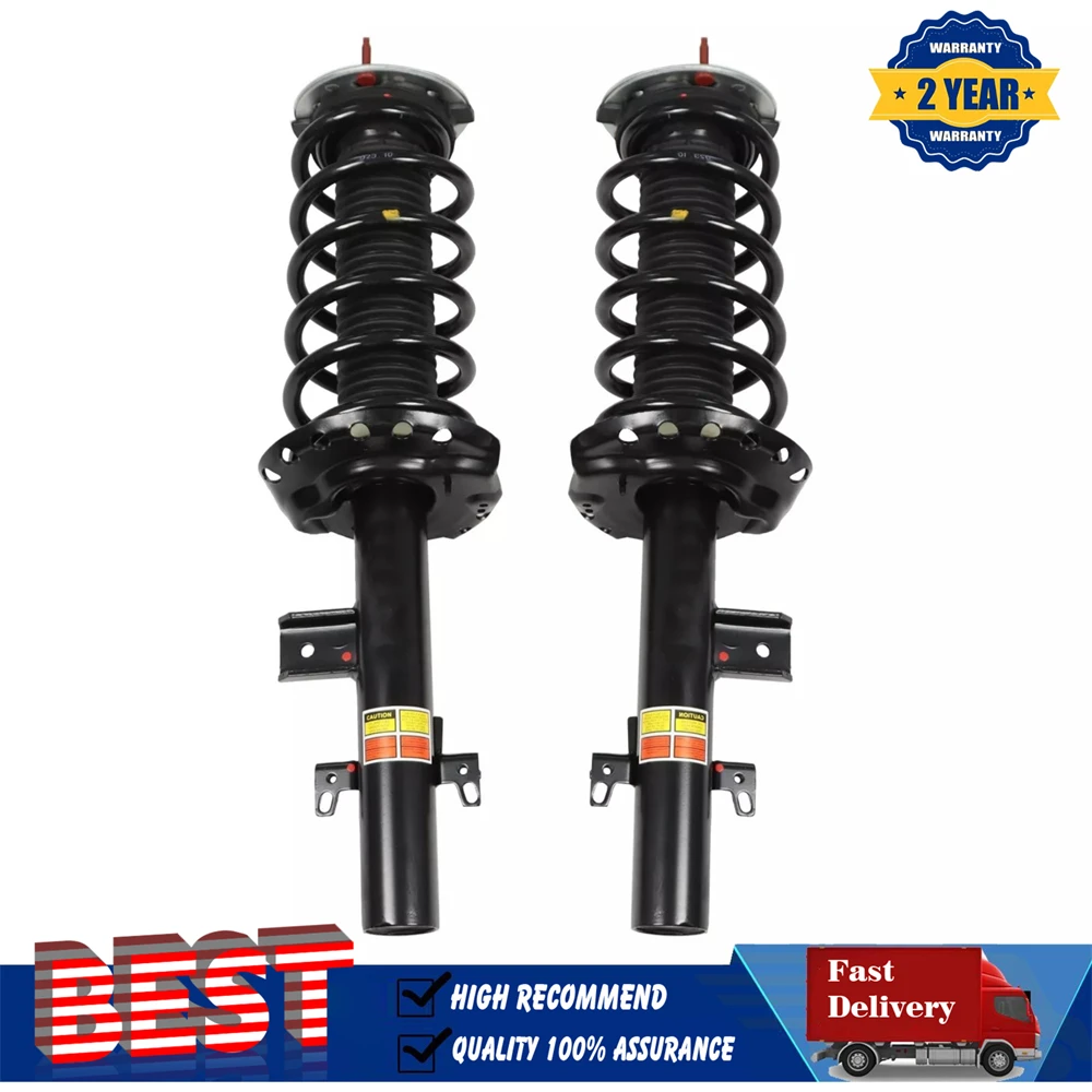 2x Rear Air Shock Strut Assembly For Land Rover Freelander 2 LR2 L359 2006-2014 LR031668 LR031666