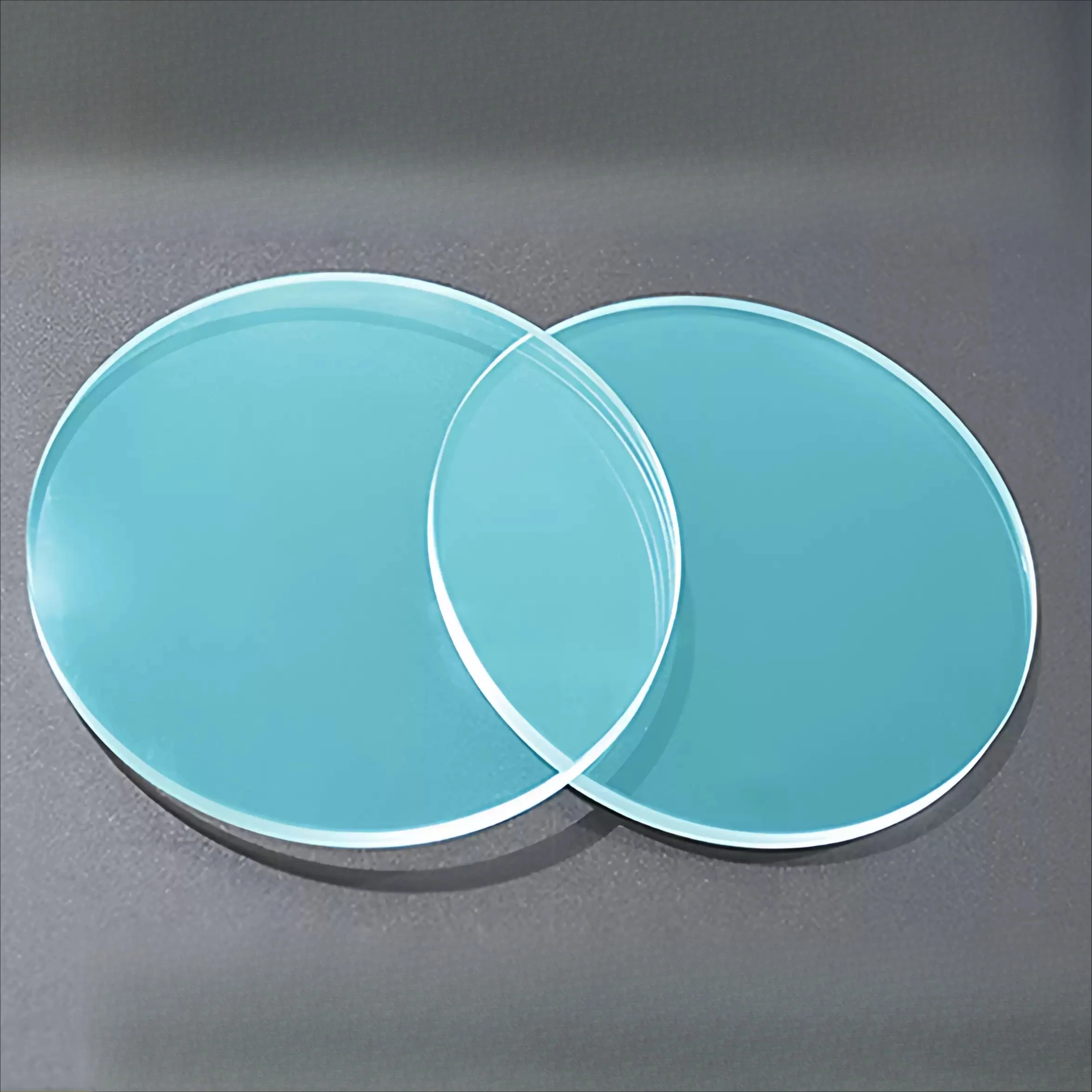 Lentille plan-convexe de 90 mm de diamètre, longueur focale 906 mm, lentille d'objectif d'imagerie achromatique en verre optique