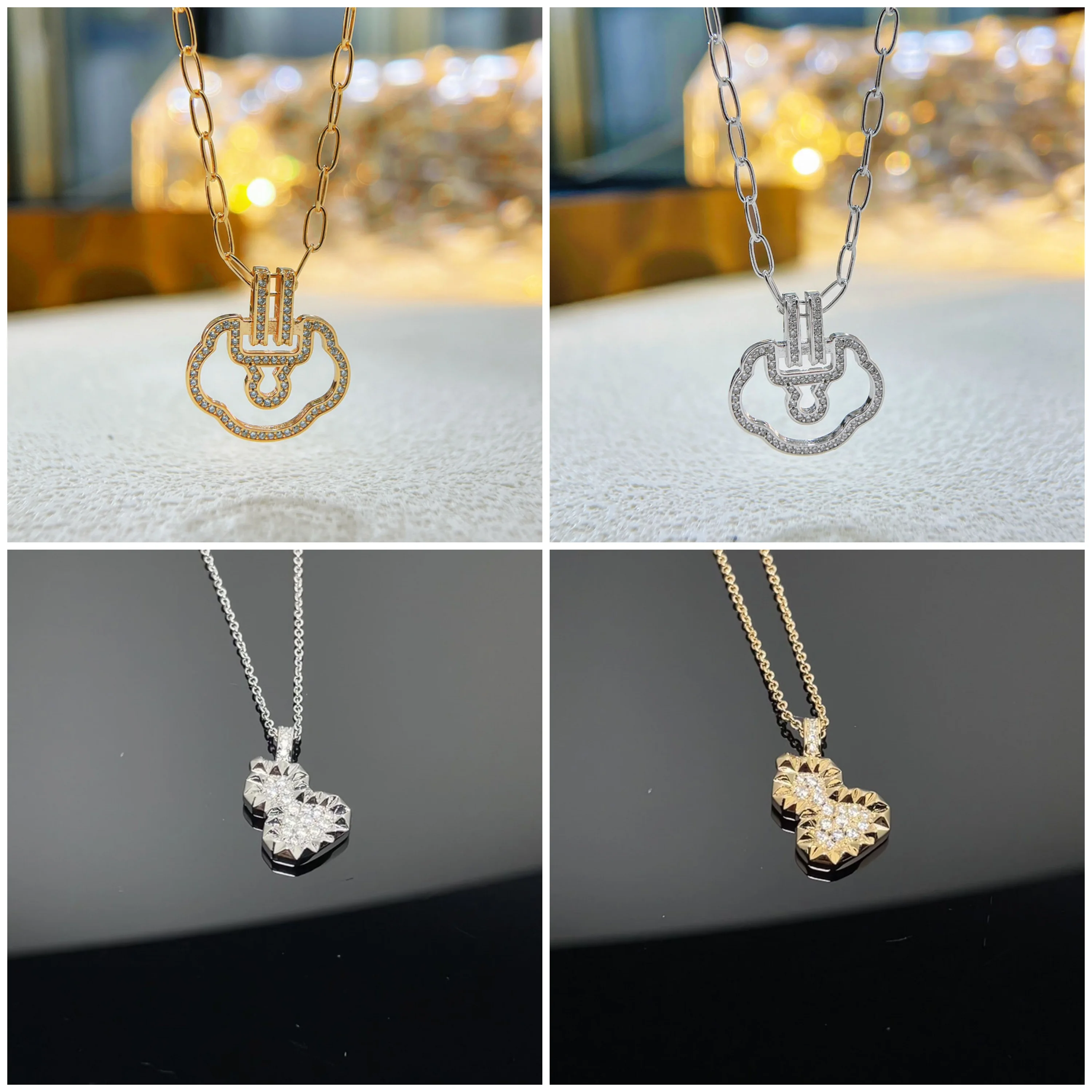 

2025 Fashion 925 Silver Classic Trendy Luxury Necklace for Women Perfect Accessory for Parties​