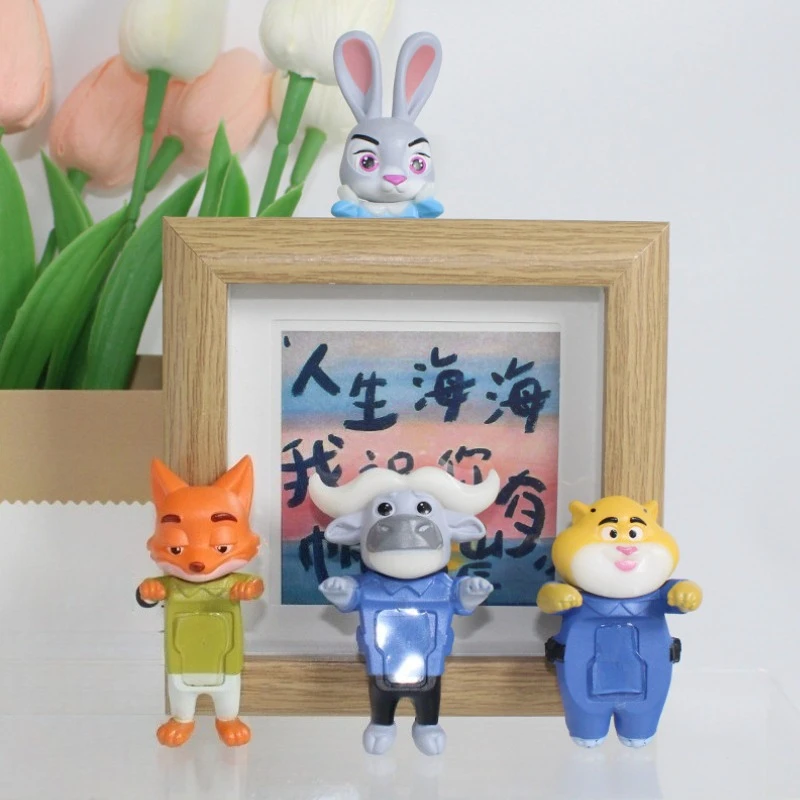 بيع صندوق أعمى Zootopia سلسلة جودي هوبس نيك وايلد شخصيات كرتونية الحلي دمى المشجعين الأطفال عيد الميلاد هدية عيد ميلاد #3